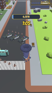 اسکرین شات 4 بازی Tornado.io - The Game 3D
