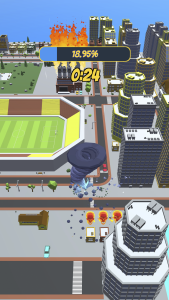 اسکرین شات 7 بازی Tornado.io - The Game 3D