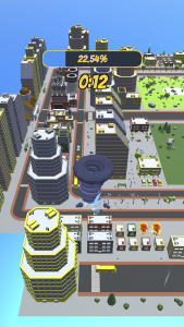 اسکرین شات 2 بازی Tornado.io - The Game 3D