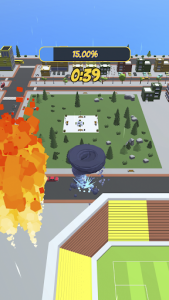 اسکرین شات بازی Tornado.io - The Game 3D 1
