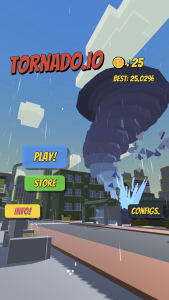 اسکرین شات 3 بازی Tornado.io - The Game 3D