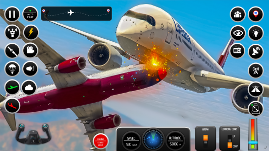 اسکرین شات بازی Flight Simulator Airplane Game 4