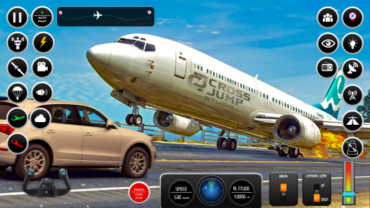 اسکرین شات بازی Flight Simulator Airplane Game 2