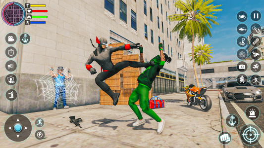 اسکرین شات 4 بازی Rope Hero: Spider Games