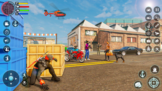 اسکرین شات 2 بازی Rope Hero: Spider Games