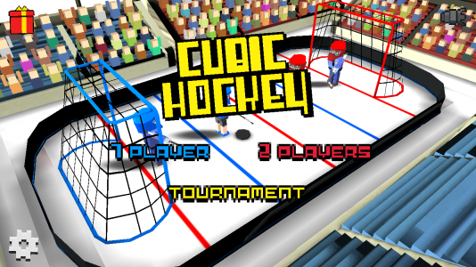 اسکرین شات بازی Cubic Hockey 3D 1