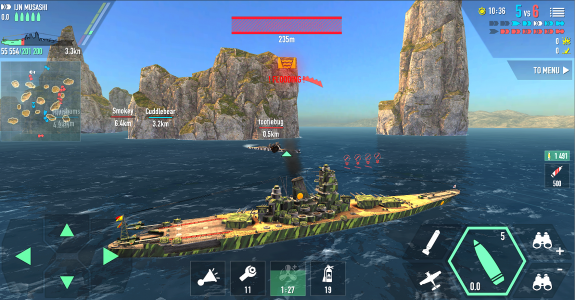اسکرین شات بازی Battle of Warships: Online 4