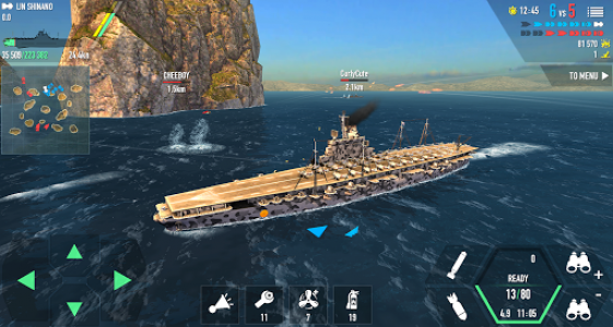 اسکرین شات بازی Battle of Warships: Naval Blitz 7