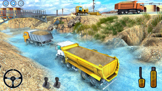 اسکرین شات 3 بازی Truck Cargo Construction Game