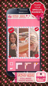 اسکرین شات برنامه Cute Girl Collages Photo Booth 2