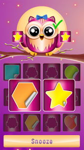 اسکرین شات برنامه Cute Owl Alarm Clock App 4