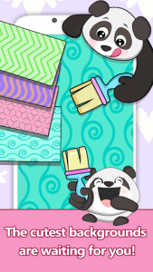 اسکرین شات برنامه Cute Panda Diary for Teenage Girl 5