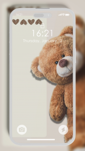 اسکرین شات 6 برنامه Cute Bear Wallpaper HD