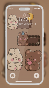 اسکرین شات 5 برنامه Cute Bear Wallpaper HD