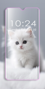 اسکرین شات 7 برنامه Cute Cats Wallpaper