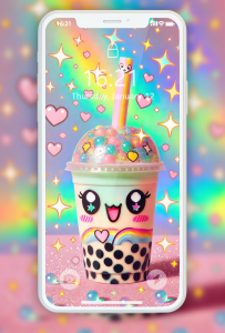 اسکرین شات 8 برنامه Cute Girly Wallpapers