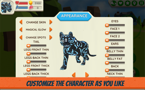 اسکرین شات بازی Cougar Simulator: Big Cats 4