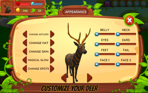 اسکرین شات بازی Deer Simulator 5