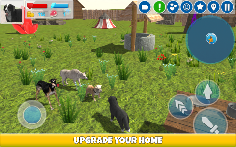 اسکرین شات بازی Dog Simulator 3D 4