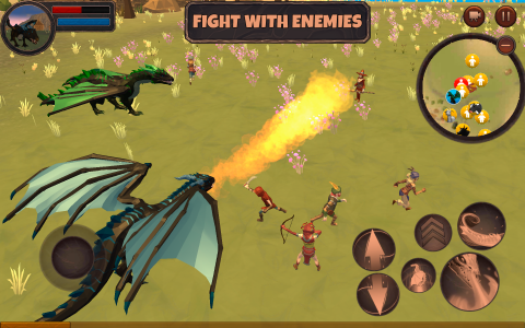 اسکرین شات 2 بازی Dragon Simulator 3D