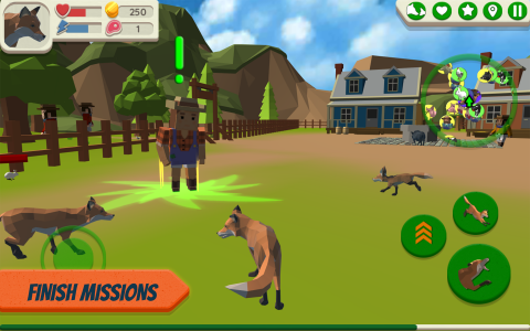 اسکرین شات بازی Fox Family - Animal Simulator 3