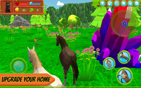 اسکرین شات بازی Horse Family: Animal Simulator 4