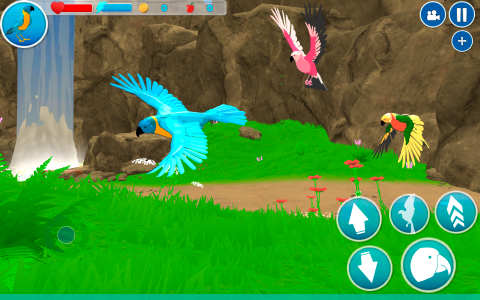 اسکرین شات بازی Parrot Simulator 1