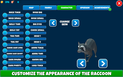 اسکرین شات بازی Raccoon Adventure Simulator 3D 5