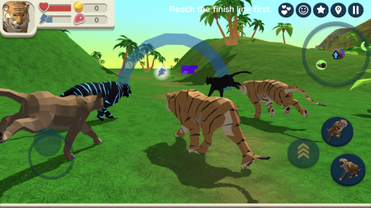 اسکرین شات 2 بازی Tiger Simulator 3D