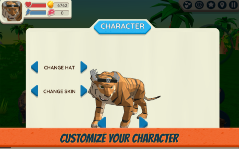 اسکرین شات بازی Tiger Simulator 3D 5