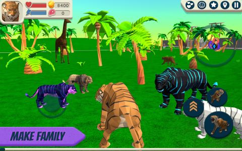 اسکرین شات بازی Tiger Simulator 3D 2