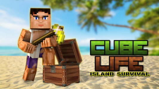 اسکرین شات بازی Cube Life: Island Survival 1
