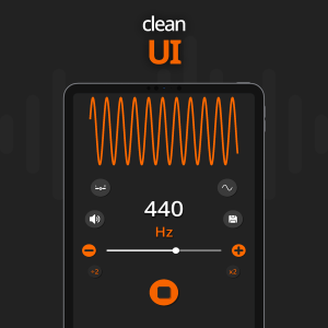 اسکرین شات 8 برنامه Frequency Sound Generator