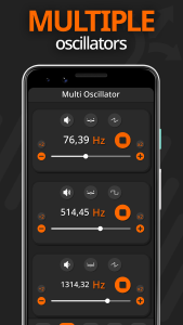 اسکرین شات 5 برنامه Frequency Sound Generator
