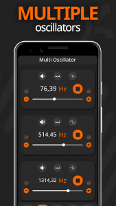 اسکرین شات 5 برنامه Frequency Sound Generator