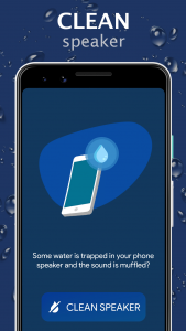 اسکرین شات 1 برنامه Speaker Cleaner - Remove Water