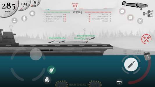 اسکرین شات بازی Warplanes Inc. WW2 Multiplayer 5