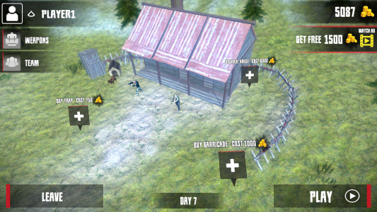 اسکرین شات بازی Zombie Invasion 5