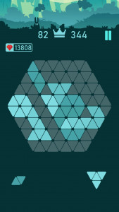 اسکرین شات بازی Trigon : Triangle Block Puzzle 2