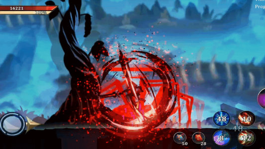 اسکرین شات بازی جنگجویان افسانه ای : نبرد در تاریکی 1