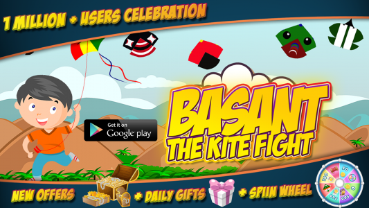 اسکرین شات بازی Basant The Kite Fight Game 1