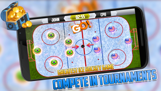 اسکرین شات بازی Ice Hockey Stars 1