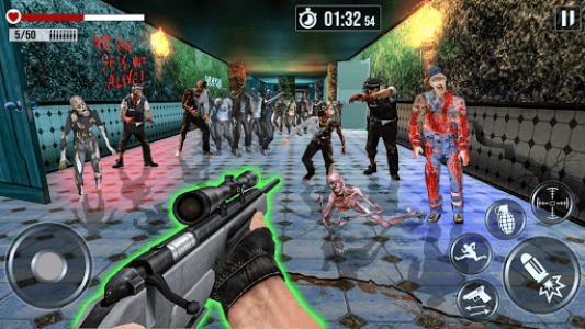 اسکرین شات بازی Into The Zombie Dead Land: Zombie Shooting Games 4