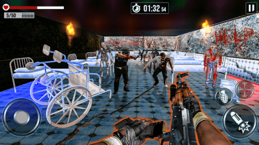 اسکرین شات بازی Into The Zombie Dead Land: Zombie Shooting Games 5