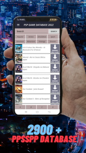 اسکرین شات برنامه PSP Game Market Database Iso 1