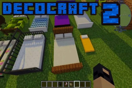 اسکرین شات 2 برنامه DecoCraft 2 - Decoration Mod