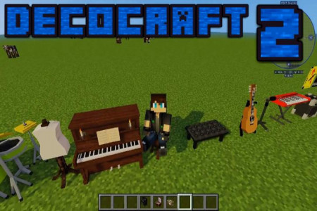 اسکرین شات 1 برنامه DecoCraft 2 - Decoration Mod