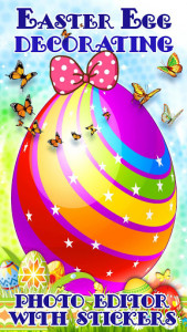 اسکرین شات برنامه Easter Egg Decorating - Photo Editor with Stickers 1