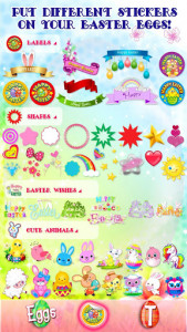 اسکرین شات برنامه Easter Egg Decorating - Photo Editor with Stickers 4