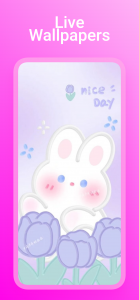 اسکرین شات 4 برنامه Cute Kawaii Wallpaper